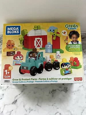 Fisher Price Mega Bloks Green Town - Grow & Protect Farm • £15