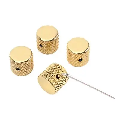 4 Volume Dome Electric Guitar Control Knobs With Wrench • £9.58