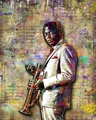 MILES DAVIS JAZZ Pop Art 16x20in Poster Miles Davis Tribute Print Free Shipping • $28.99