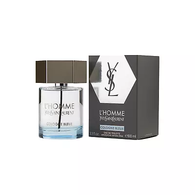 L'homme Cologne Bleue EDT Spray 3.3 Fl Oz For Men By Yves Saint Laurent • $83.33