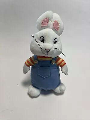 Max And Ruby  Max  7  Beanie Bunny Rabbit 2011 Ty Plush Nick Jr • $10