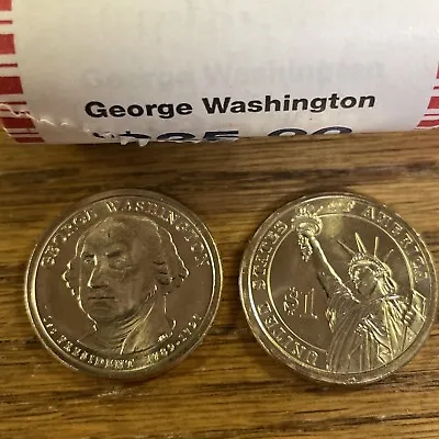 $2.99 • Buy One (1) 2007 P George Washington Presidential Dollar Coin Uncirculated From Roll