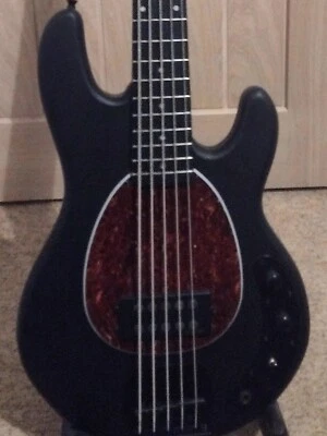 £170 • Buy Harley Benton MB-5 SBK Deluxe Series 5 String Bass Modified - Read Description