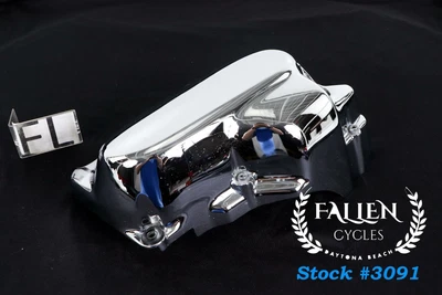 $25 • Buy 2007 Yamaha V-Star XVS 650 CHROME Left Lower Engine Side Cover 5BN-21731-00-00