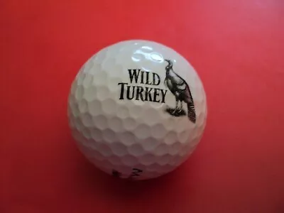 One (1) New WILD TURKEY Logo Golf Ball ~ Maxfli Noodle ~ Free 1st Class Shipping • $7.99