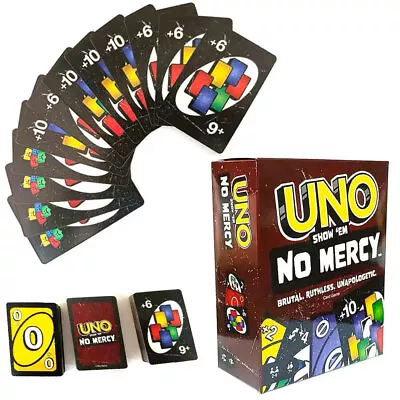 Uno Show Em No Mercy Travel Card Game CZ • $2.96