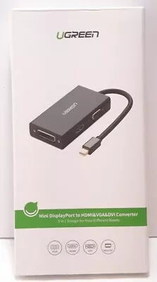 Ugreen Mini Display Port To HDMI VGA DVI  Converter  • $14