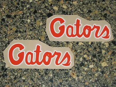 Florida Gators-----(Side Helmet Football Helmet DECALS) Ships Today • $13.50