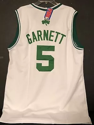 Adidas Sz 56 2XL KEVIN GARNETT Celtics NBA Basketball Jersey W Tags 100% Pollyes • $75.05