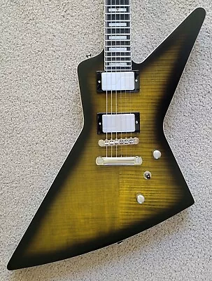 Epiphone Prophecy Extura Electric Guitar Yellow Tiger Aged Gloss New Gig Bag • $809