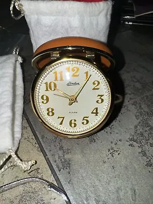 Vintage Linden Travel Alarm Clock In Compact With Glow In The Dark Dial • $10