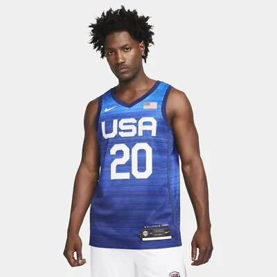 £44.99 • Buy Nike Team Usa 20/20 Basketball Jersey Size XL CQ0081-451