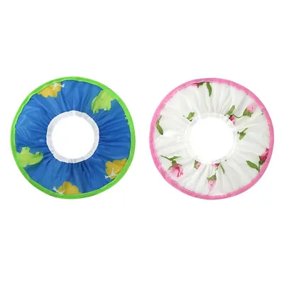 2Pcs Baby Bathing Hat Kids Shampoo Shield Baby Shower Caps Baby Shampoo Hats • £8.39