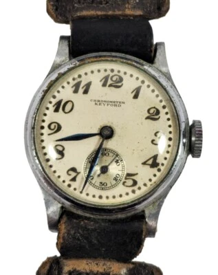 Vintage Men’s Windup Wristwatch Chronometer Keyford • $49.99