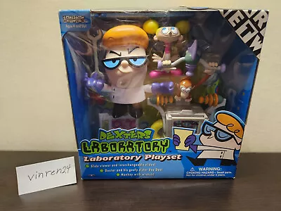 Dexter's Laboratory Playset TRENDMASTERS From 2000!  Dee Dee Cartoon Network NIB • $65