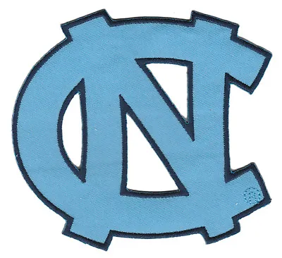 North Carolina Tar Heels Ncaa College Vintage 4  Light Blue Letters Team Patch • $8.95