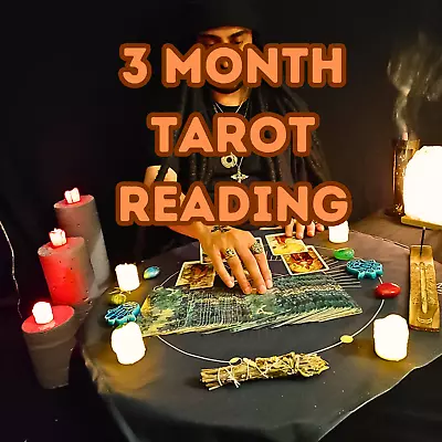 3 Month Same Day Psychic Tarot Reading Love Career Soulmate Reading • £4.34