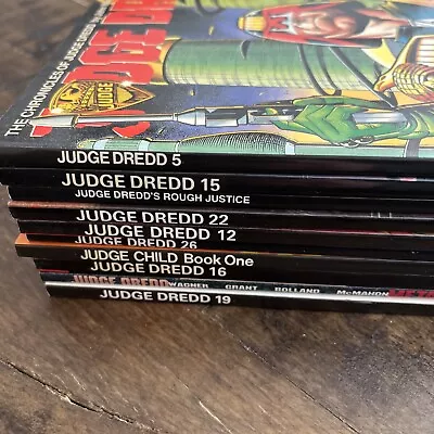 LOT OF 10 JUDGE DREDD By Titan Books • $55