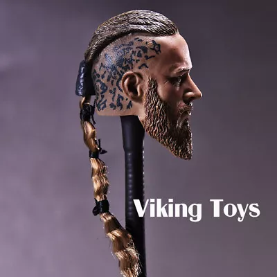 Viking Toys 1/6 Scale Vikings Braid Head Model Normal Ver. F 12'' Male Body Toys • $23.85