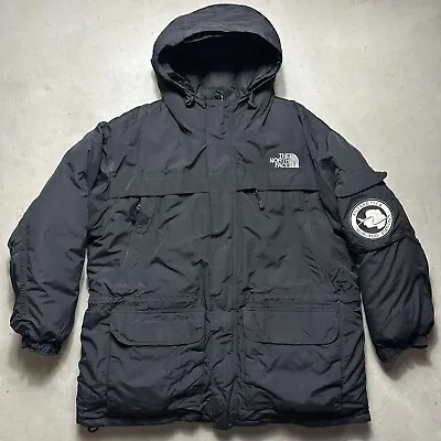 The North Face McMurdo Station Puffer Parka Black Down Expedition Coat Mens XXL • $400