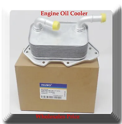 Oil Cooler Fits: OEM#06E117021G Audi A4 A5 A6 A7 Q5 Q7 S4 S5 SQ5  VW TOUAREG  • $31.51