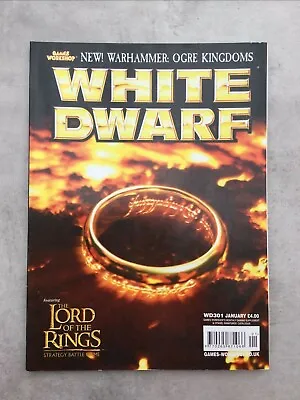 £6.19 • Buy White Dwarf Magazine - 301 - Jan 2005 Warhammer 40000 Ogre Kingdoms Space Marine