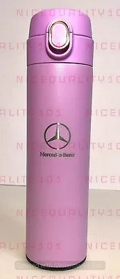 Mercedes-Benz (Lilac) Stainless Steel Thermal Mug Tumbler Cup Travel 18oz • $32.99