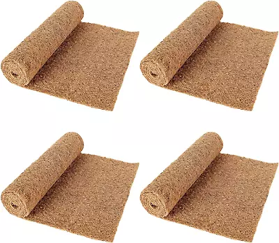 £25.68 • Buy JMIATRY 4 Rolls Hanging Basket Liner, 16 X 39 Inch Planter Liner, Coco Liner For