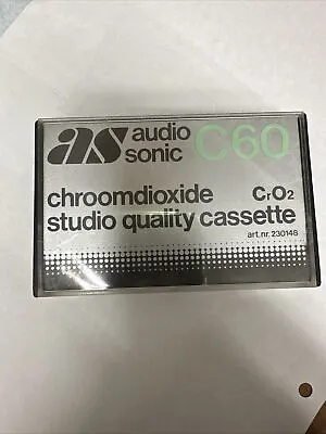 Vintage Chroomdioxide CrO2 C60  Blank Audio Cassette 60 Minute Tape New • £5.99