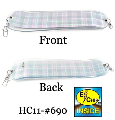 PRO-TROLL HotChip 11  #690 Plaid On Clear Flasher - New • $8