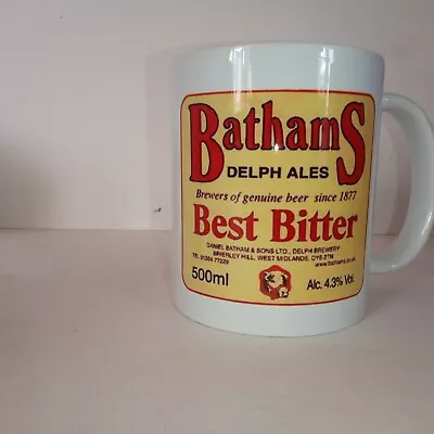 Bathams Ale Bitter Bespoke Mug Pub Pint Brewerarina  Alcohol • £5.99