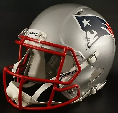 NEW ENGLAND PATRIOTS NFL Riddell SPEED Full Size Authentic Football Helmet • $299.99