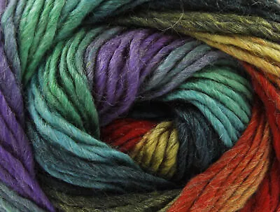 King Cole Riot Chunky Multi Coloured Knitting Yarn - 100g Acrylic Wool Blend • £4.89