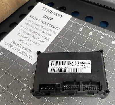 2006 2009 Trailblazer Envoy Rainier Transfer Case Control Module TCCM 24233673 • $24.99