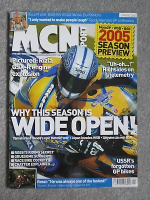 MCN SPORT SPRING 2005 - Shaky Byrne Ryan Farquhar Mamola Toseland Walker • £4.99