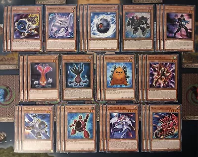 Yugioh - Stardust Synchron Warrior Deck Core / Bundle / Set - 70 Cards - LP / NM • £50