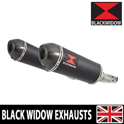 Z1000 Z1000SX 10-19 4-2 + Panniers Exhaust Silencers End Cans Oval 300BT • £339.99