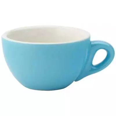 Utopia Tableware Barista Cappucino Cup - 7oz (20cl) Blue (Box Of 6) • £26.08