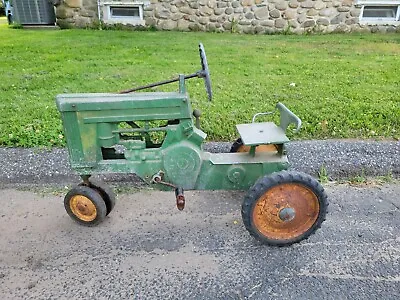 Vintage 1950s Eska John Deere 620 Pedal Tractor • $999
