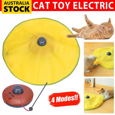 $20.76 • Buy Electric Cat Toys Undercover Fabric Moving Mouse Dog Meow Kitty Interactive Toy