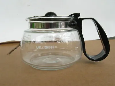 Mr. Coffee Carafe 4 Cup Decanter Replacement Black Pot • $17.49