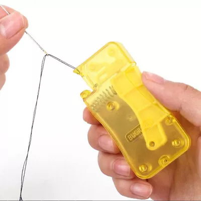 Automatic Needle Threader Hand Sewing Needle Threader Sewing Tool Accessor*oa • £2.77