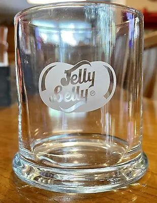 £8.33 • Buy Jelly Belly Glass Jar Canister Container Frosted Etched Logo Jelly Beans C2