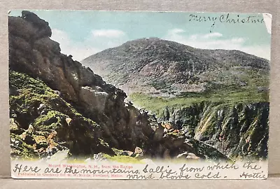 Mount Washington New Hampshire From The Range C1906 Antique Postcard • $4.80