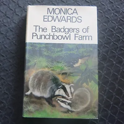 £14 • Buy Monica Edwards The Badgers Of Punchbowl Farm 1st Edition Hardback 1966