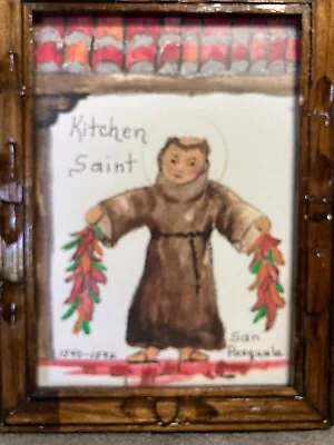 Kitchen Saint Retablo • $25