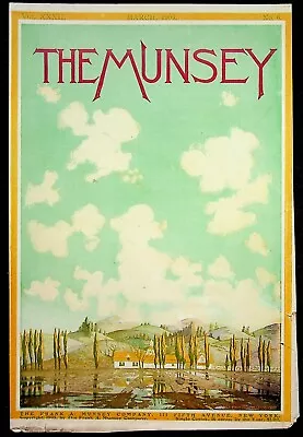 Valentine Sandberg COVER ONLY The Munsey Magazine March 1905 House By Clouds • $9.95