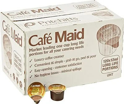 Cafe Maid Coffee Creamer 120 Portions Pots • £11.99