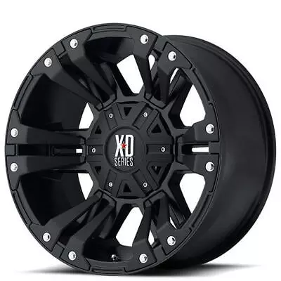 (4) 18x9 XD Wheels XD822 Monster 2 Matte Black Rims (B47) • $1448