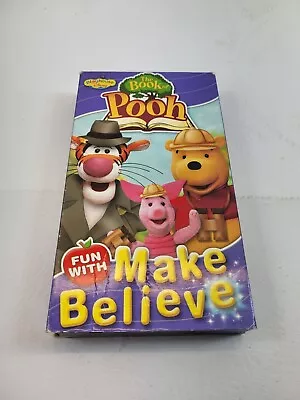 Book Of Pooh The: Fun With Make Believe (VHS 2002) Playhouse Cartoons  • $9.98
